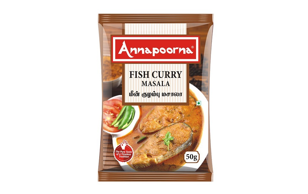 Annapoorna Fish Curry Powder    Pack  50 grams